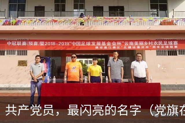 共产党员，最闪亮的名字（党旗在基层一线高高飘扬）